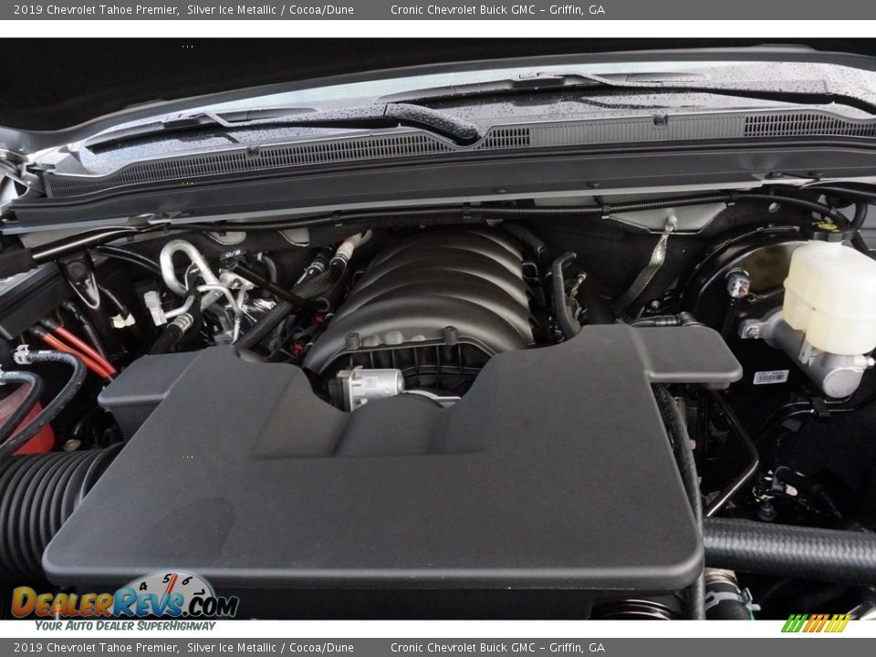 2019 Chevrolet Tahoe Premier Silver Ice Metallic / Cocoa/Dune Photo #11