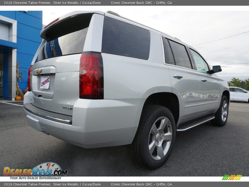 2019 Chevrolet Tahoe Premier Silver Ice Metallic / Cocoa/Dune Photo #13