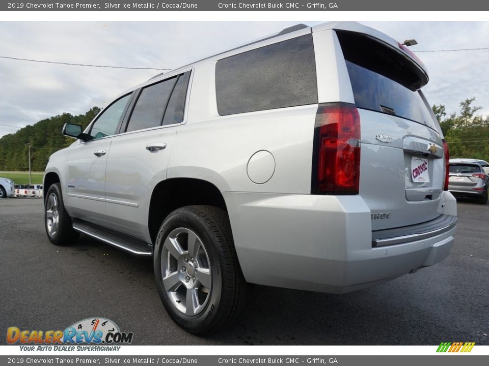 2019 Chevrolet Tahoe Premier Silver Ice Metallic / Cocoa/Dune Photo #15