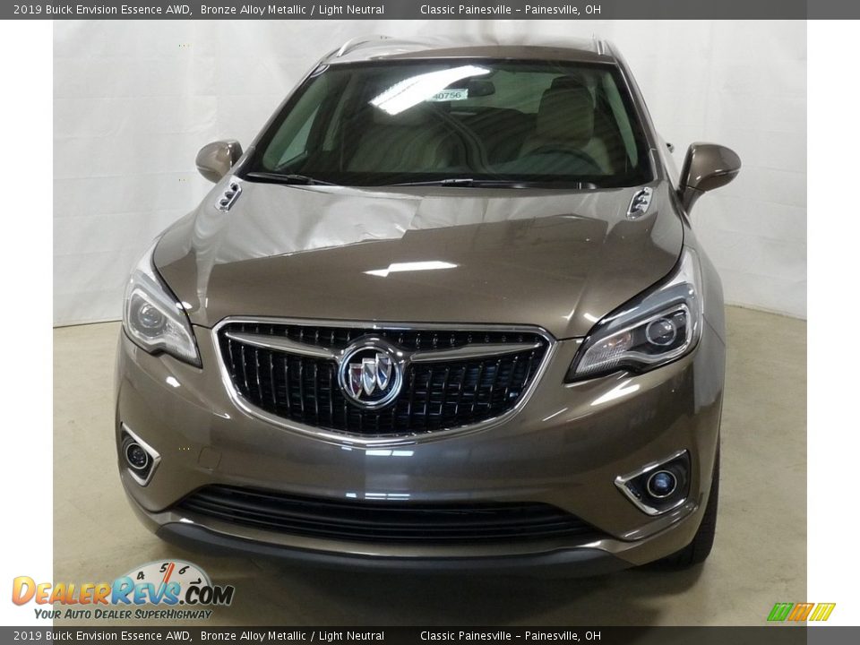 2019 Buick Envision Essence AWD Bronze Alloy Metallic / Light Neutral Photo #4