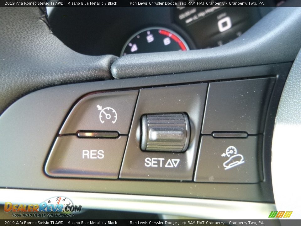 2019 Alfa Romeo Stelvio Ti AWD Steering Wheel Photo #25