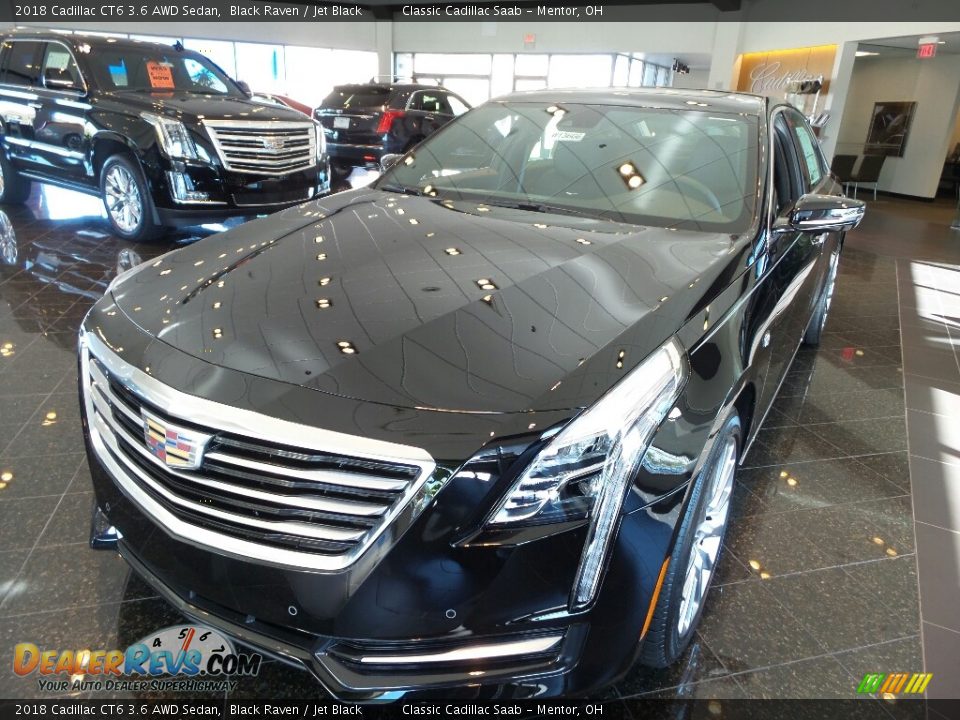 2018 Cadillac CT6 3.6 AWD Sedan Black Raven / Jet Black Photo #1