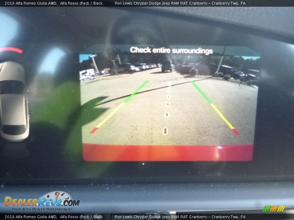 2019 Alfa Romeo Giulia AWD Alfa Rosso (Red) / Black Photo #21