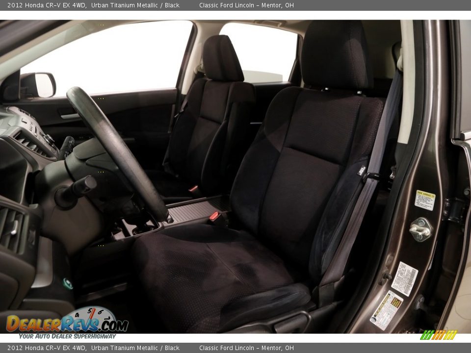 2012 Honda CR-V EX 4WD Urban Titanium Metallic / Black Photo #6
