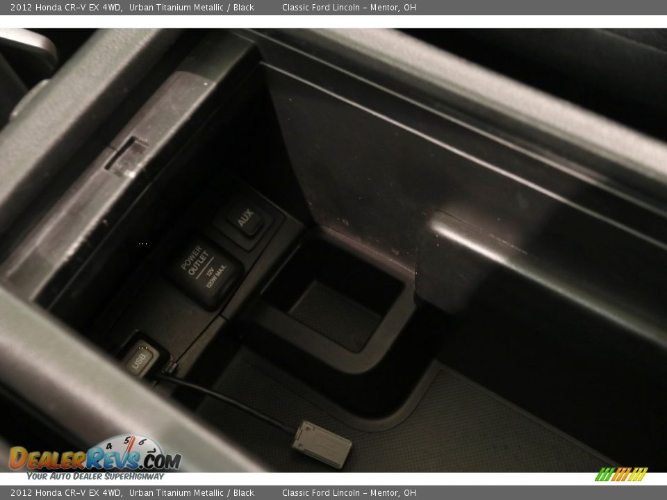 2012 Honda CR-V EX 4WD Urban Titanium Metallic / Black Photo #17