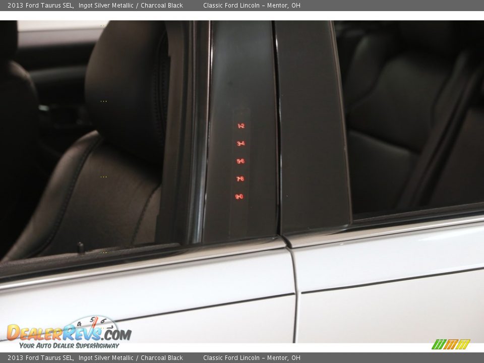 2013 Ford Taurus SEL Ingot Silver Metallic / Charcoal Black Photo #4