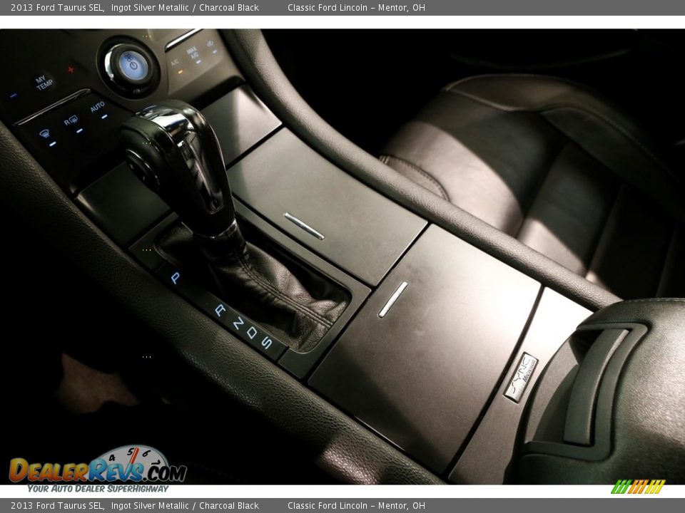 2013 Ford Taurus SEL Ingot Silver Metallic / Charcoal Black Photo #16