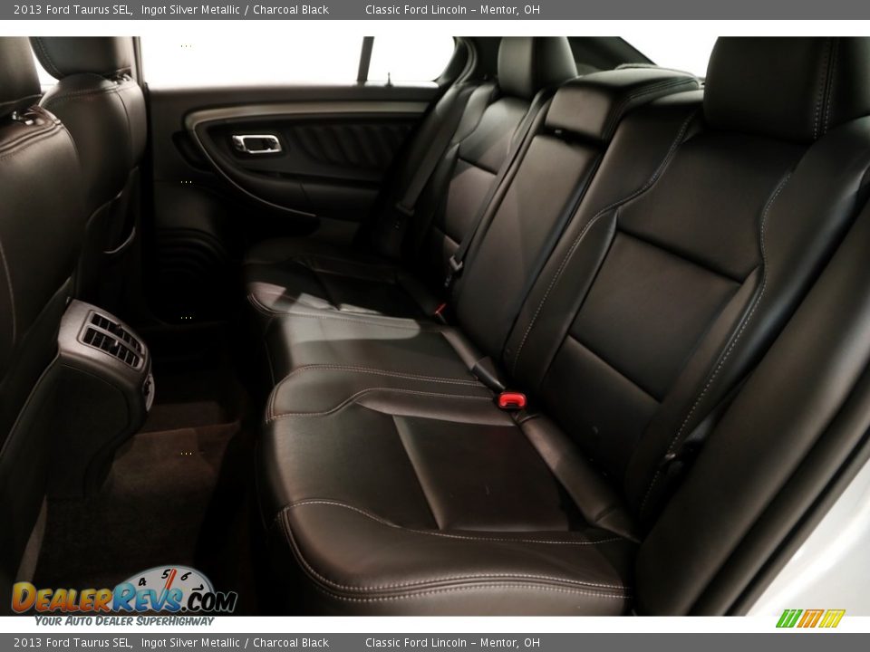 2013 Ford Taurus SEL Ingot Silver Metallic / Charcoal Black Photo #20