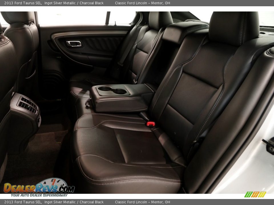 2013 Ford Taurus SEL Ingot Silver Metallic / Charcoal Black Photo #21