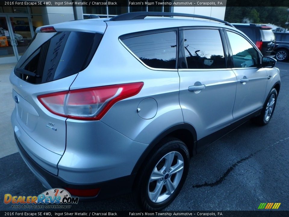 2016 Ford Escape SE 4WD Ingot Silver Metallic / Charcoal Black Photo #2