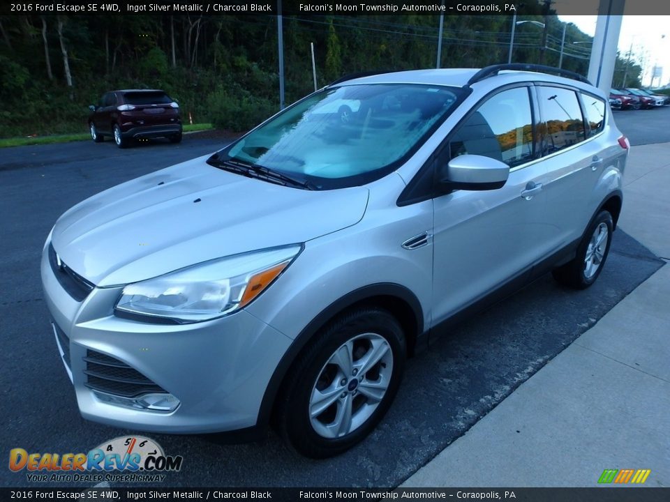 2016 Ford Escape SE 4WD Ingot Silver Metallic / Charcoal Black Photo #7