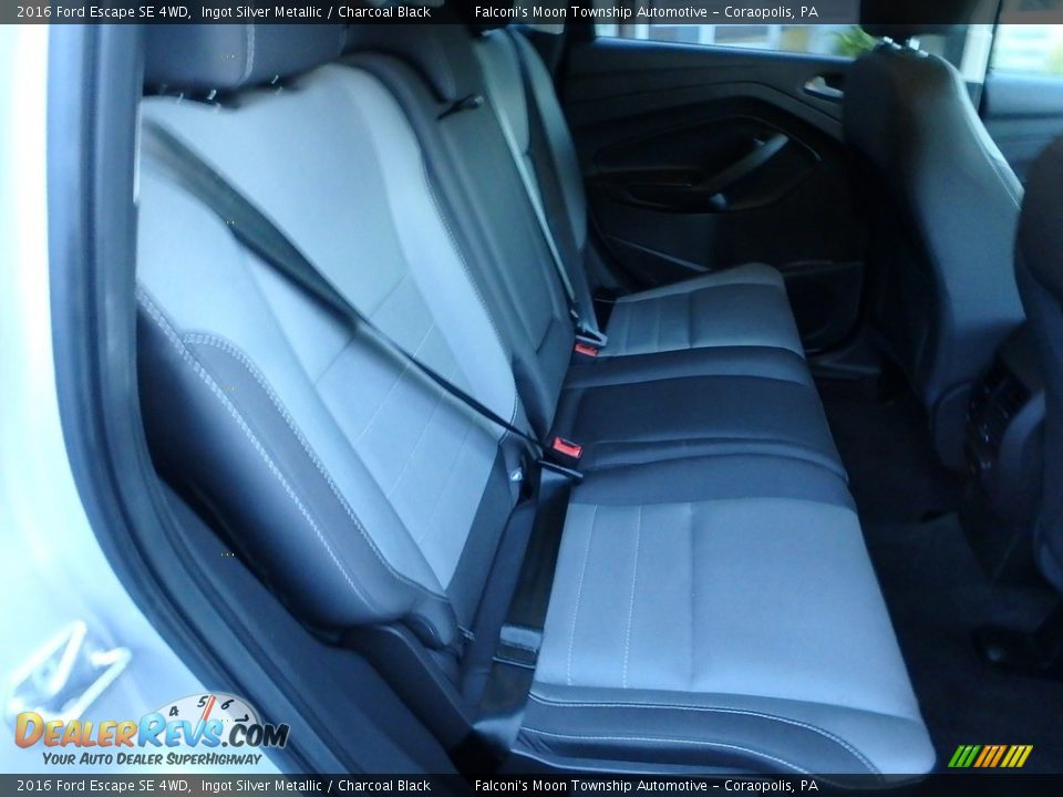 2016 Ford Escape SE 4WD Ingot Silver Metallic / Charcoal Black Photo #14
