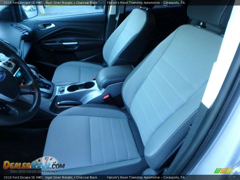 2016 Ford Escape SE 4WD Ingot Silver Metallic / Charcoal Black Photo #15