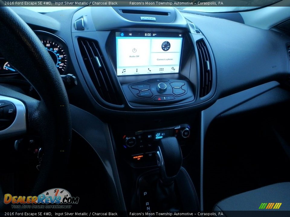 2016 Ford Escape SE 4WD Ingot Silver Metallic / Charcoal Black Photo #22