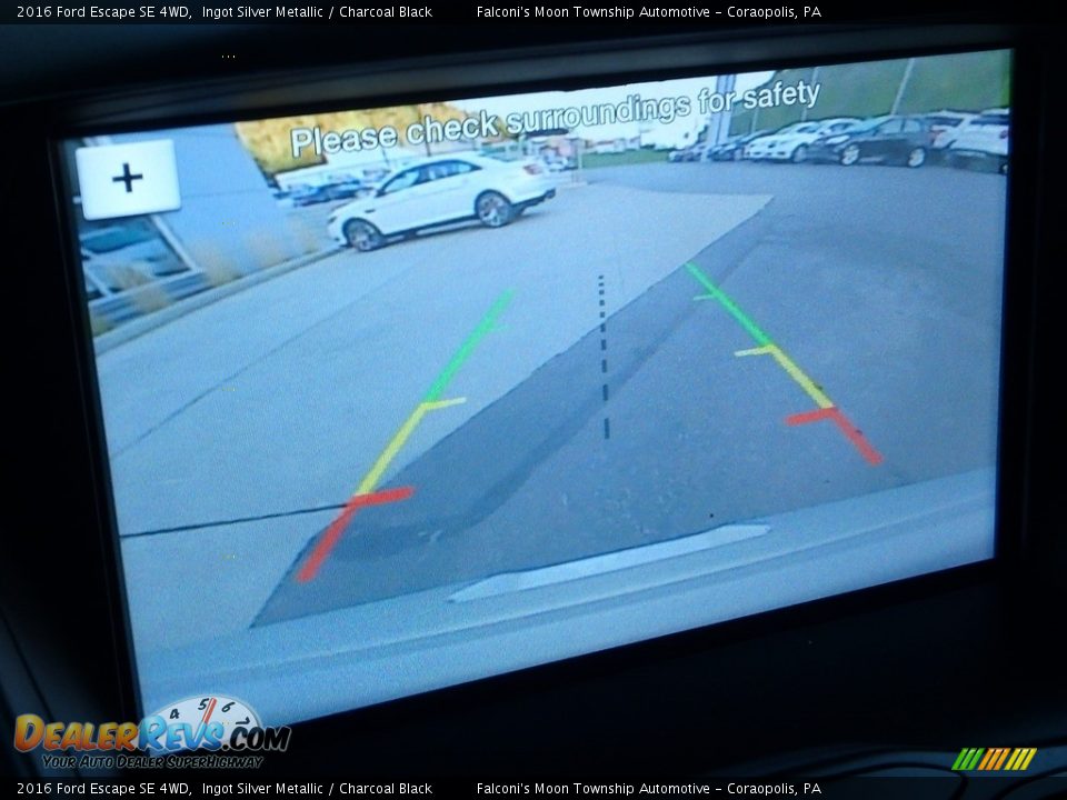 2016 Ford Escape SE 4WD Ingot Silver Metallic / Charcoal Black Photo #25