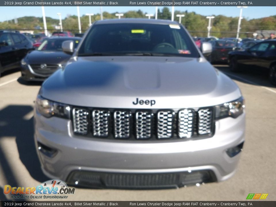 2019 Jeep Grand Cherokee Laredo 4x4 Billet Silver Metallic / Black Photo #8