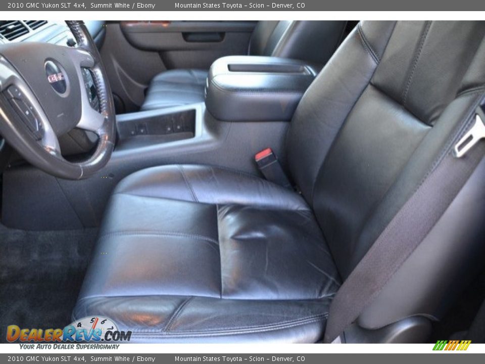 2010 GMC Yukon SLT 4x4 Summit White / Ebony Photo #11