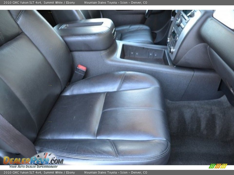 2010 GMC Yukon SLT 4x4 Summit White / Ebony Photo #17