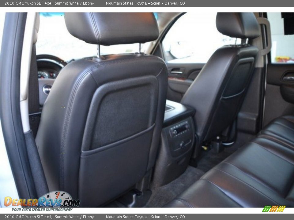 2010 GMC Yukon SLT 4x4 Summit White / Ebony Photo #19