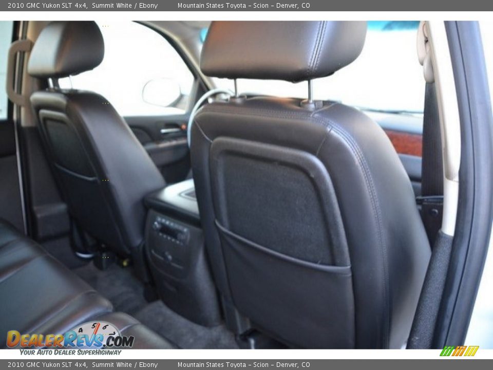 2010 GMC Yukon SLT 4x4 Summit White / Ebony Photo #20