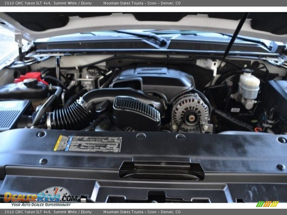 2010 GMC Yukon SLT 4x4 Summit White / Ebony Photo #27
