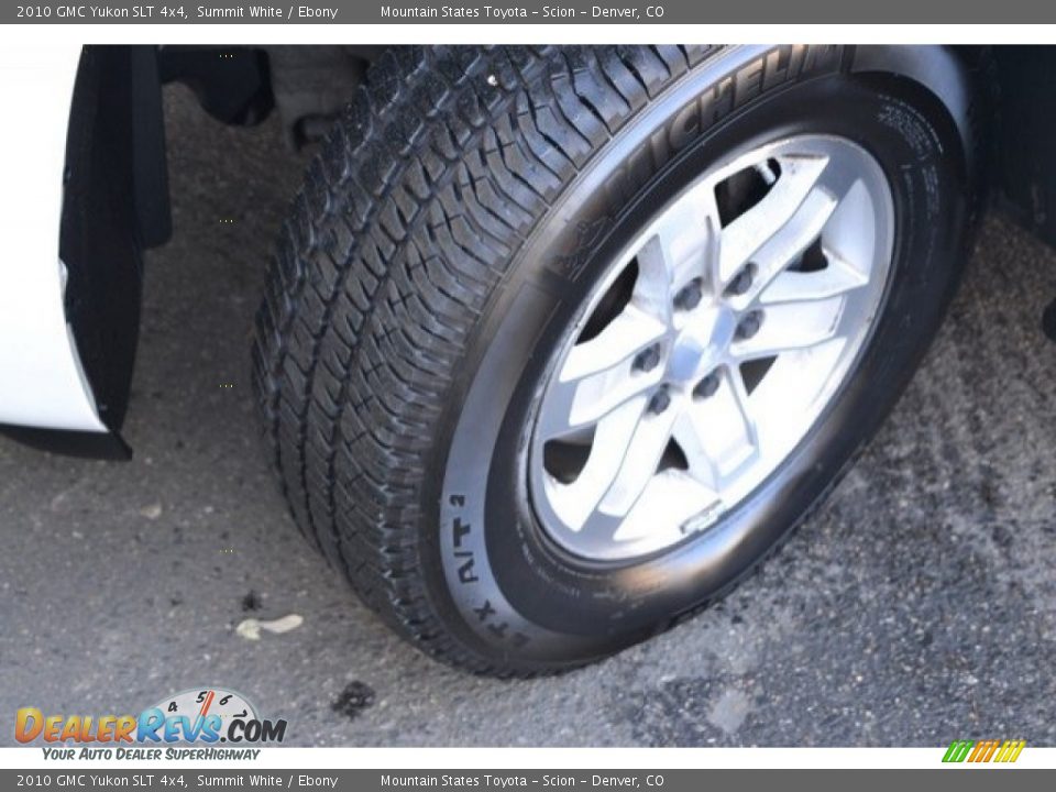 2010 GMC Yukon SLT 4x4 Summit White / Ebony Photo #28
