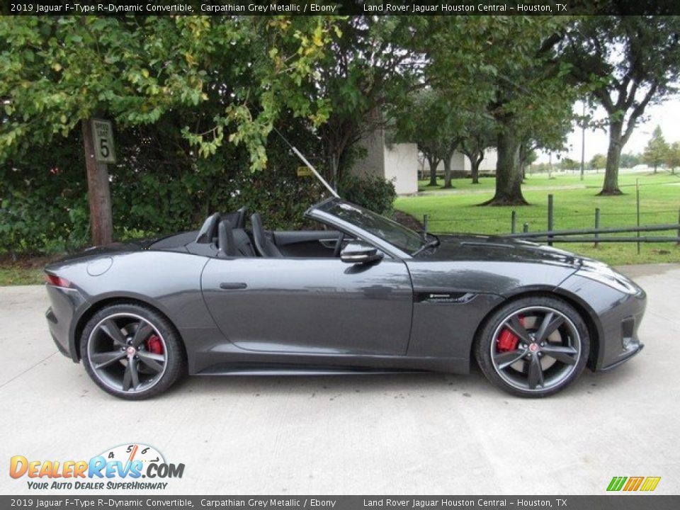 Carpathian Grey Metallic 2019 Jaguar F-Type R-Dynamic Convertible Photo #6