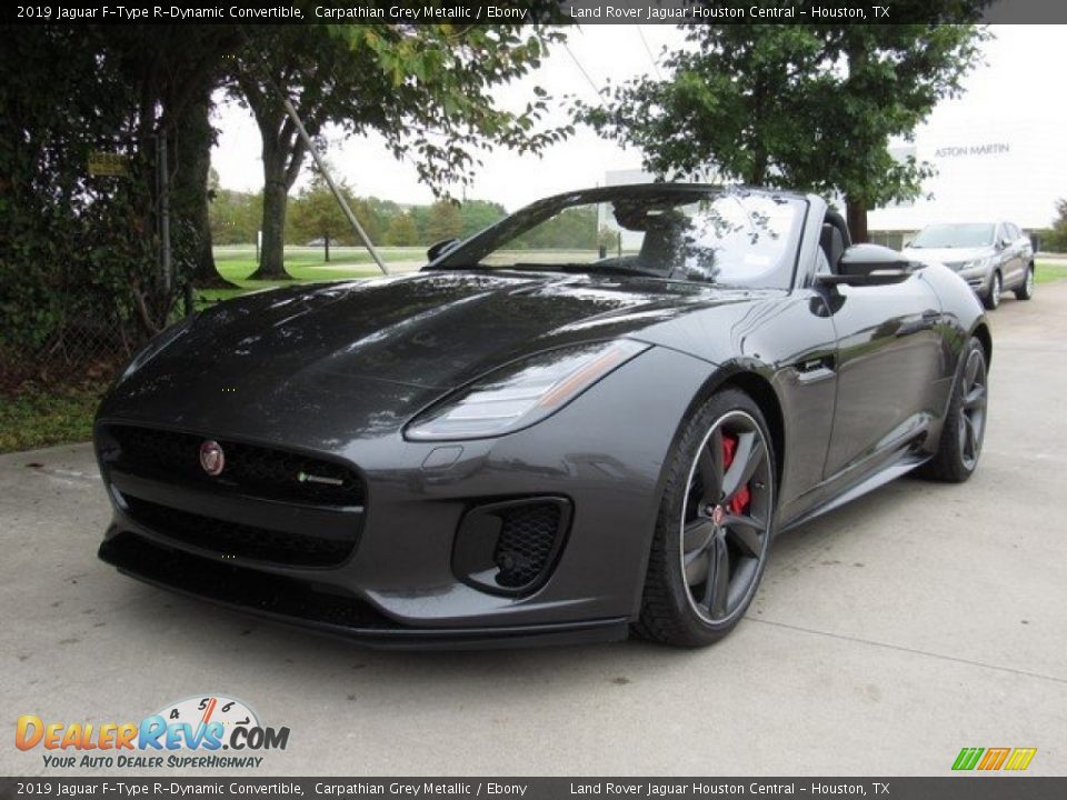 Carpathian Grey Metallic 2019 Jaguar F-Type R-Dynamic Convertible Photo #10