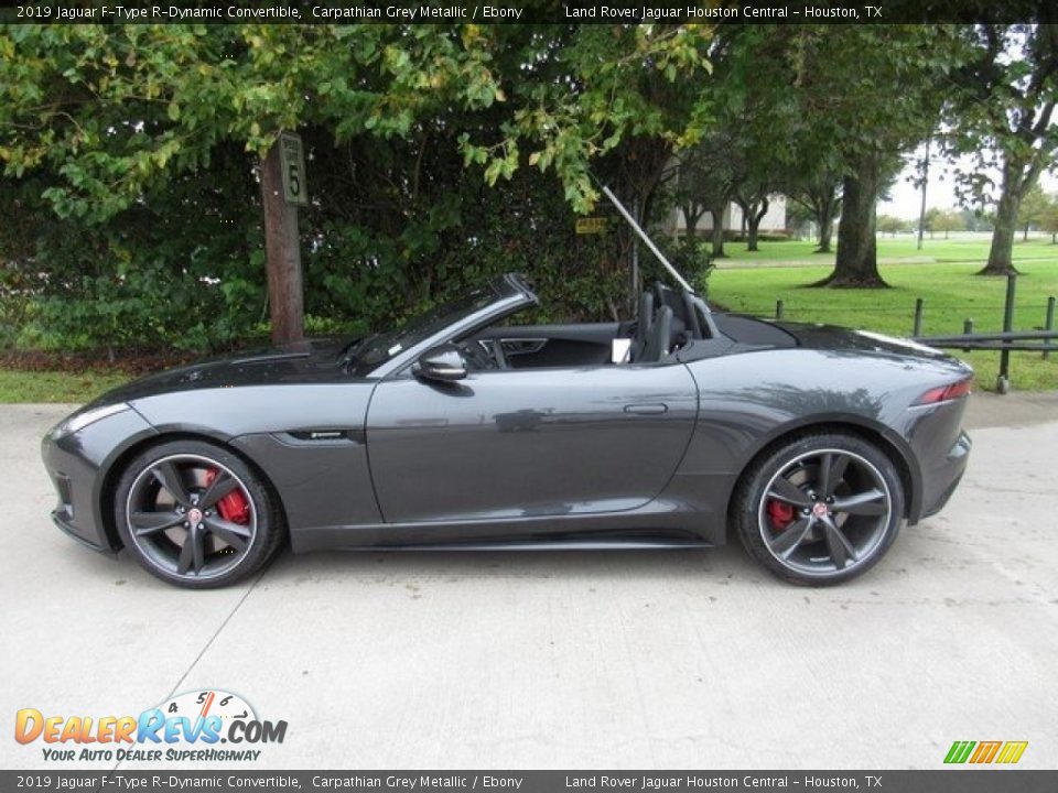 Carpathian Grey Metallic 2019 Jaguar F-Type R-Dynamic Convertible Photo #11