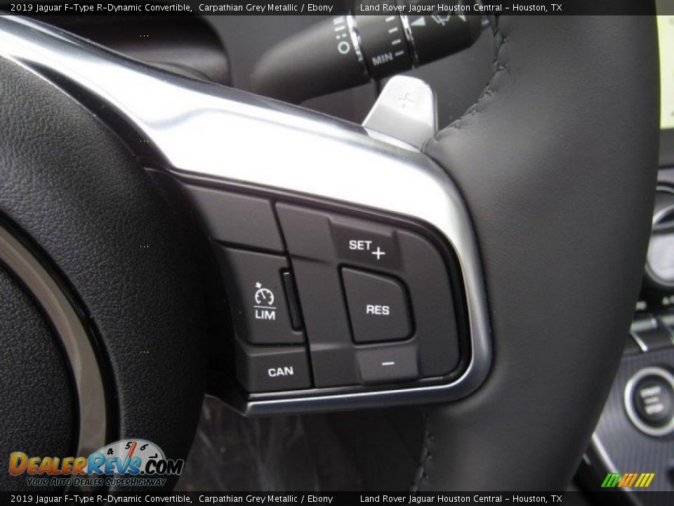 2019 Jaguar F-Type R-Dynamic Convertible Steering Wheel Photo #26