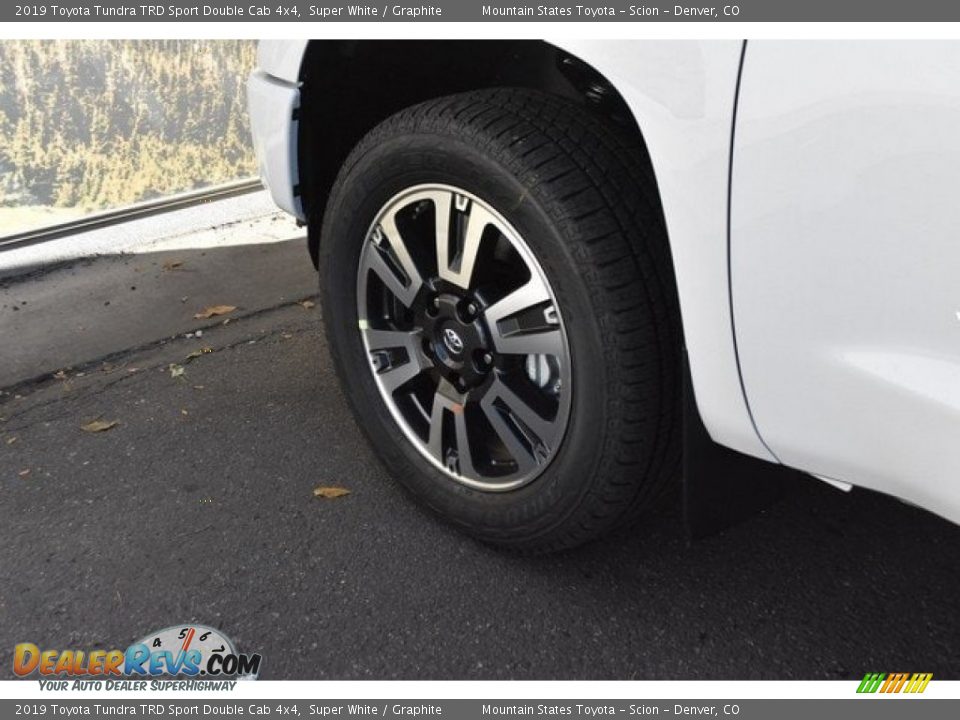 2019 Toyota Tundra TRD Sport Double Cab 4x4 Super White / Graphite Photo #31