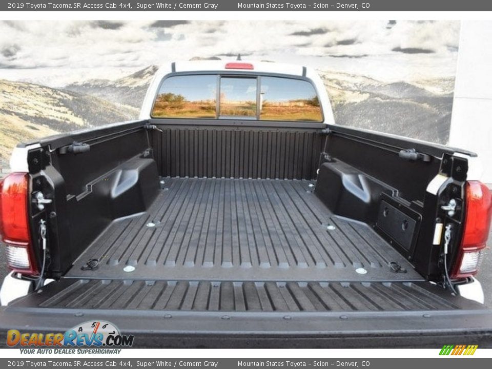2019 Toyota Tacoma SR Access Cab 4x4 Super White / Cement Gray Photo #30