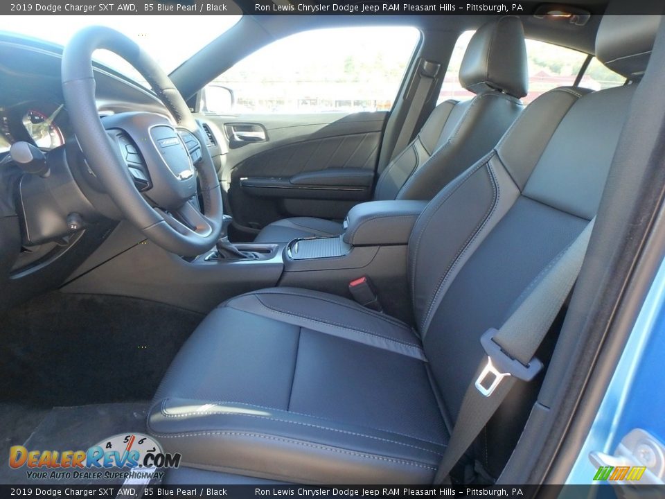 2019 Dodge Charger SXT AWD B5 Blue Pearl / Black Photo #10