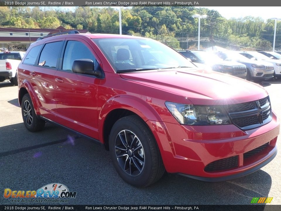 2018 Dodge Journey SE Redline / Black Photo #7