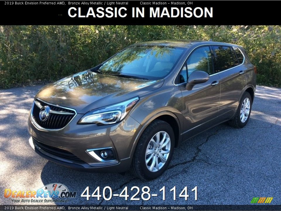 2019 Buick Envision Preferred AWD Bronze Alloy Metallic / Light Neutral Photo #1