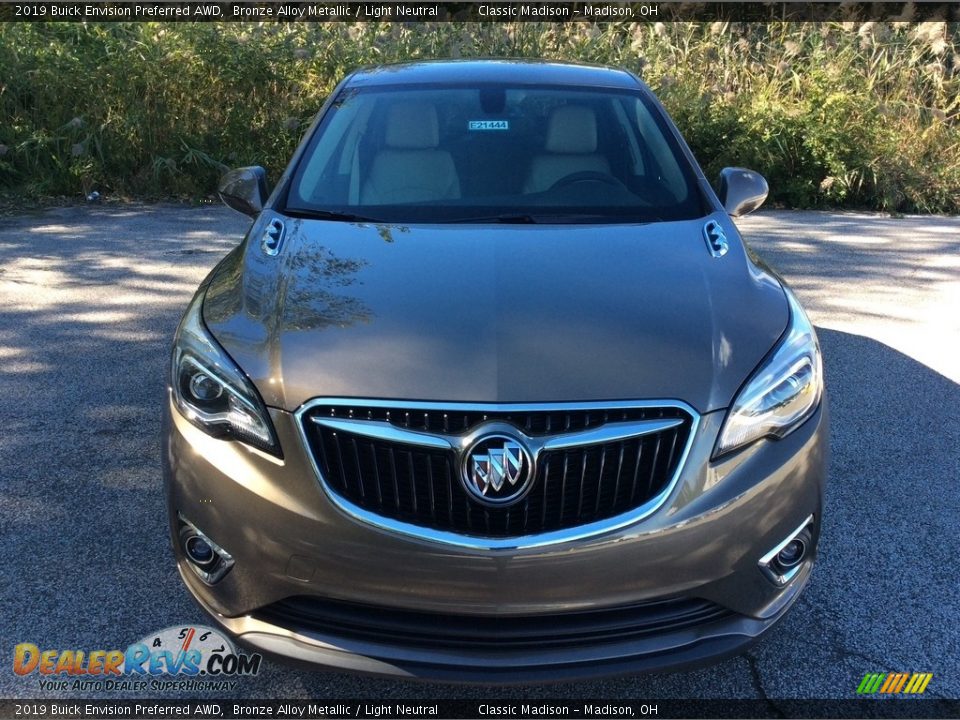 2019 Buick Envision Preferred AWD Bronze Alloy Metallic / Light Neutral Photo #2