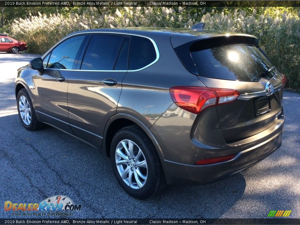 2019 Buick Envision Preferred AWD Bronze Alloy Metallic / Light Neutral Photo #4