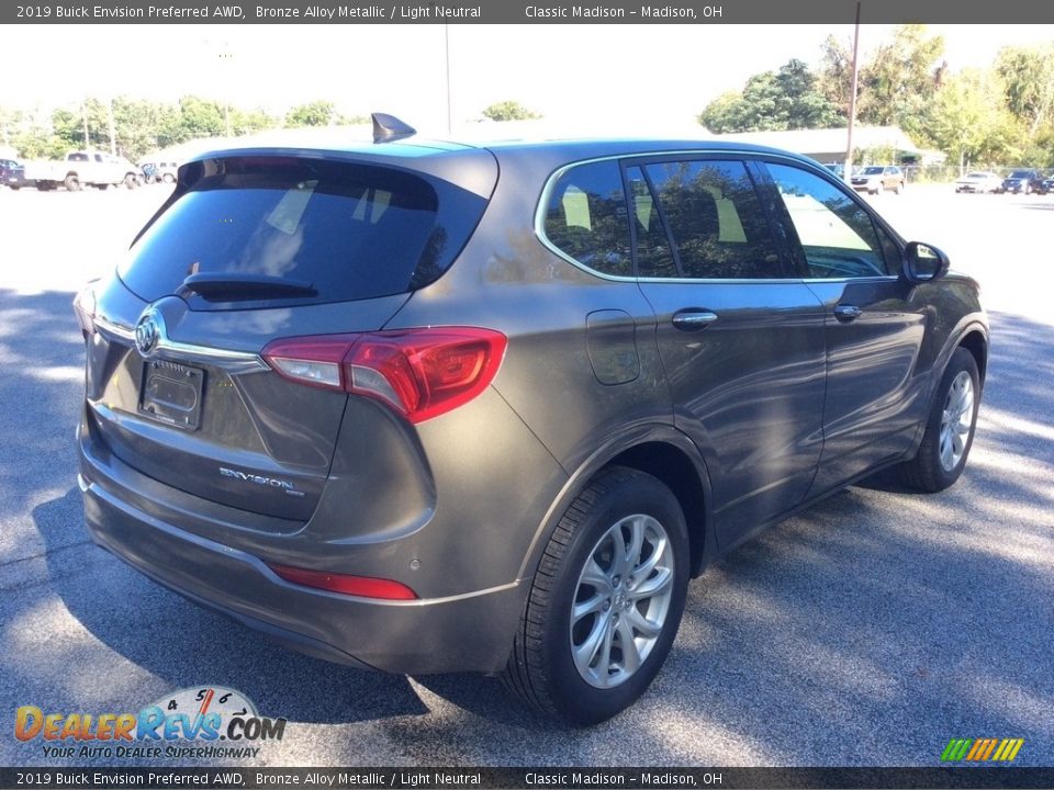 2019 Buick Envision Preferred AWD Bronze Alloy Metallic / Light Neutral Photo #6