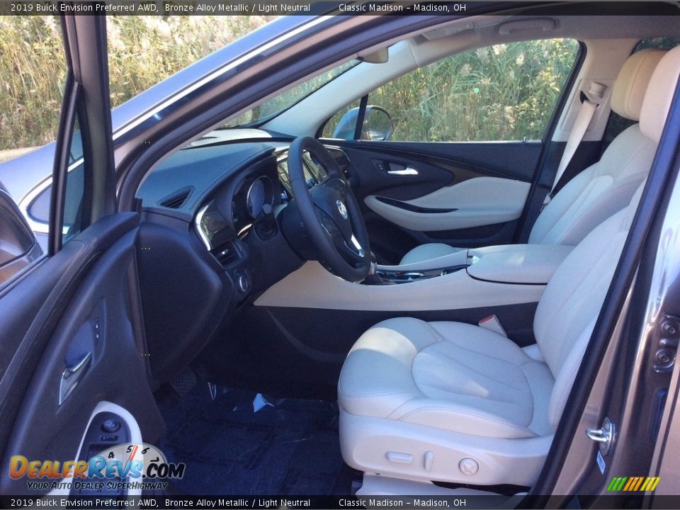 2019 Buick Envision Preferred AWD Bronze Alloy Metallic / Light Neutral Photo #9