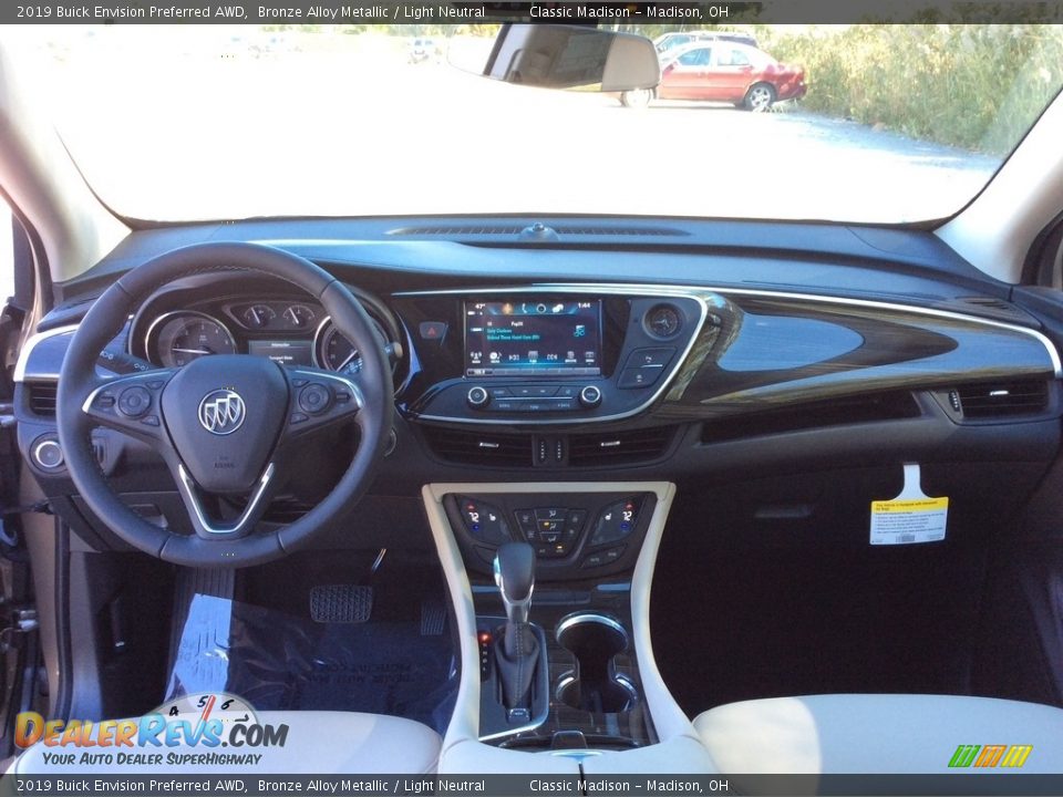 2019 Buick Envision Preferred AWD Bronze Alloy Metallic / Light Neutral Photo #11