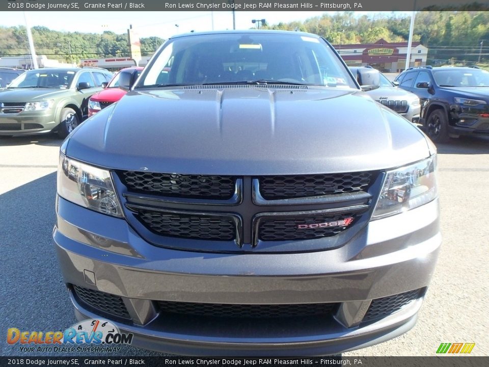 2018 Dodge Journey SE Granite Pearl / Black Photo #8