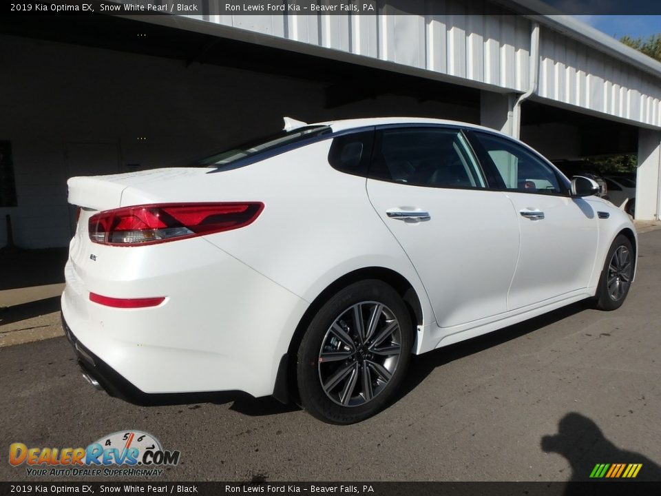 2019 Kia Optima EX Snow White Pearl / Black Photo #2