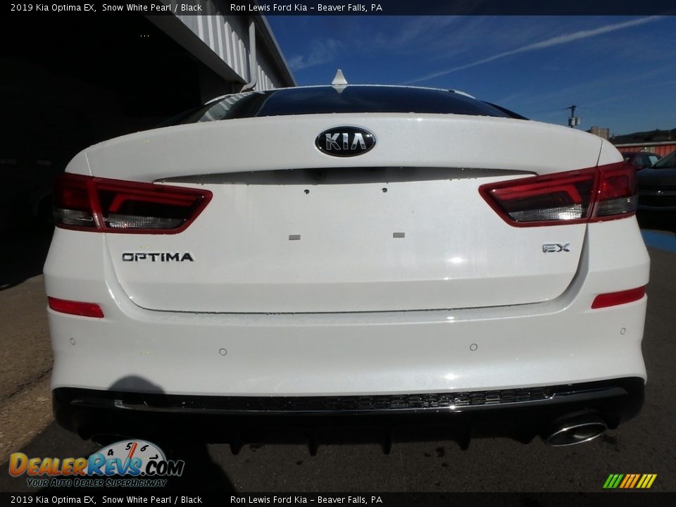 2019 Kia Optima EX Snow White Pearl / Black Photo #3