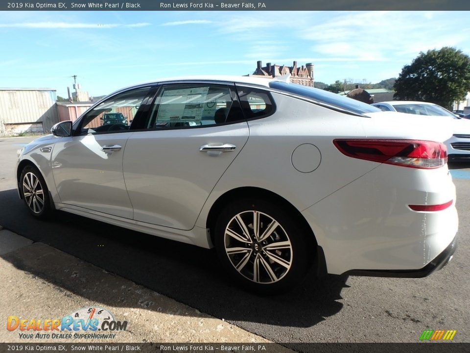 2019 Kia Optima EX Snow White Pearl / Black Photo #4