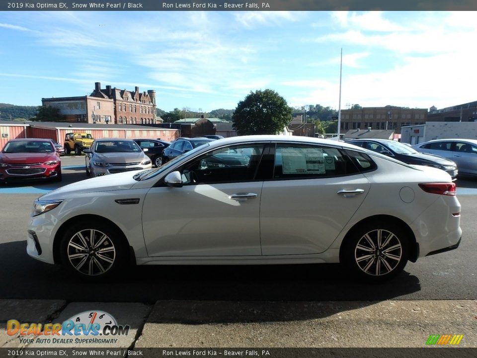 2019 Kia Optima EX Snow White Pearl / Black Photo #5