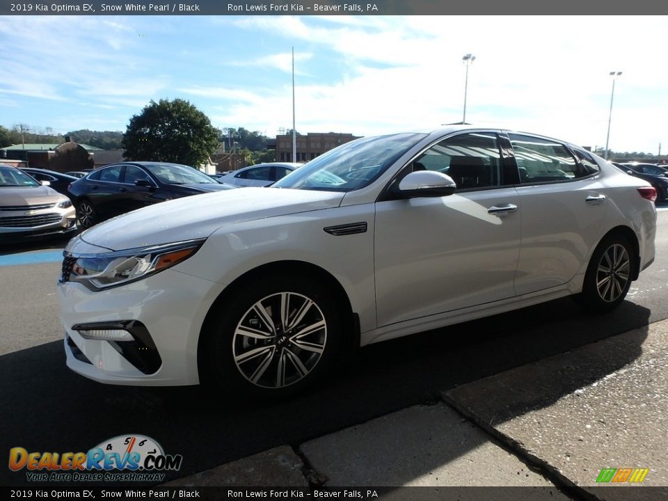 2019 Kia Optima EX Snow White Pearl / Black Photo #6