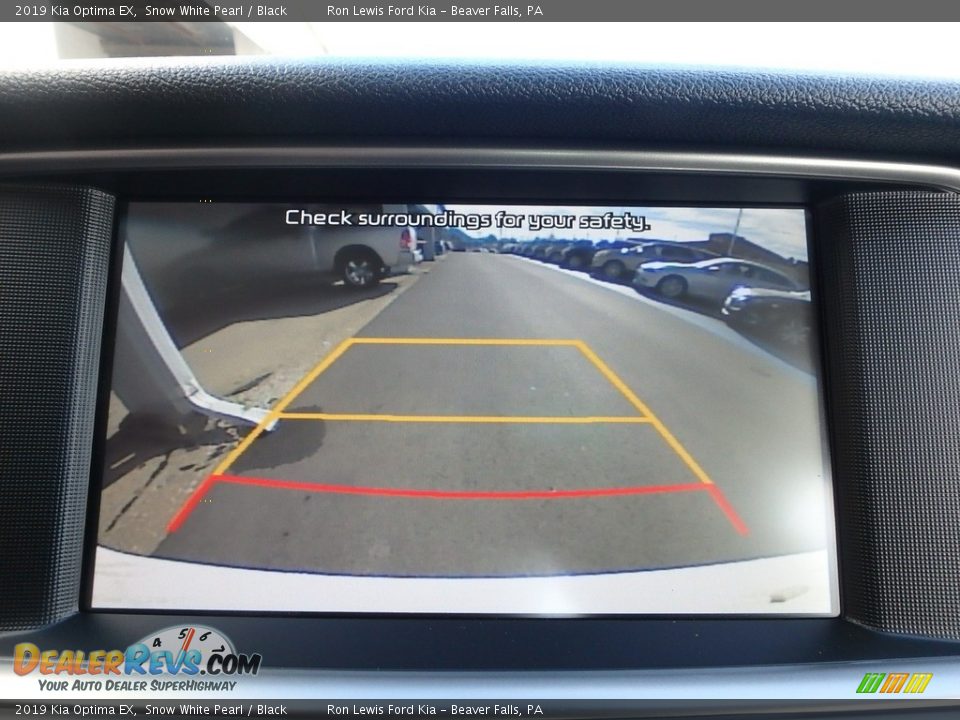 2019 Kia Optima EX Snow White Pearl / Black Photo #18