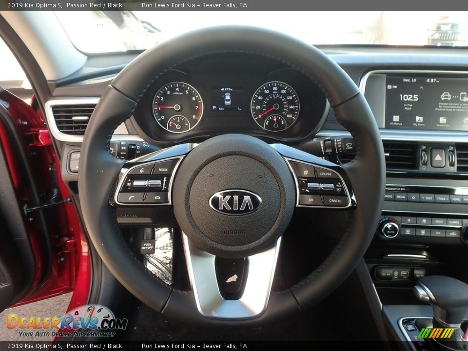 2019 Kia Optima S Steering Wheel Photo #17