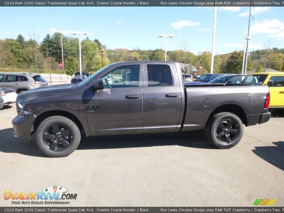 2019 Ram 1500 Classic Tradesman Quad Cab 4x4 Granite Crystal Metallic / Black Photo #2