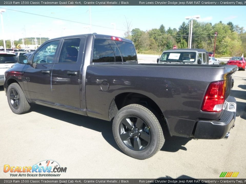 2019 Ram 1500 Classic Tradesman Quad Cab 4x4 Granite Crystal Metallic / Black Photo #3